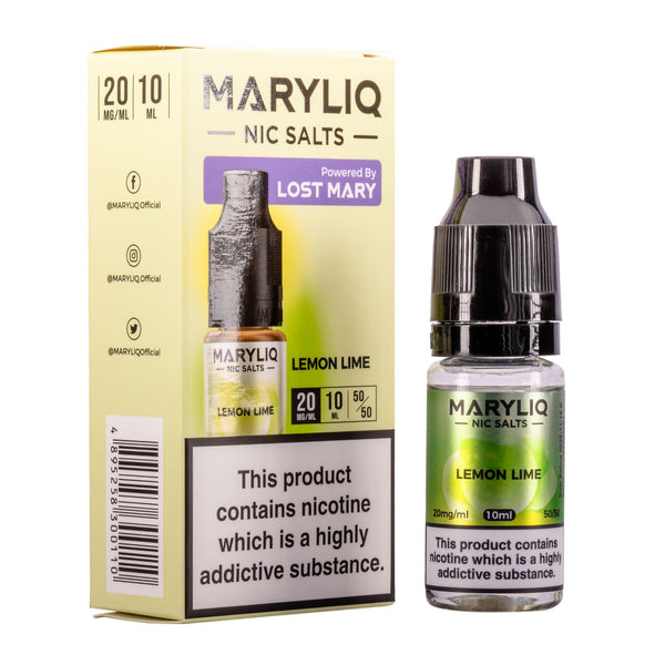 Lemon Lime Nic Salt E-Liquid by Maryliq