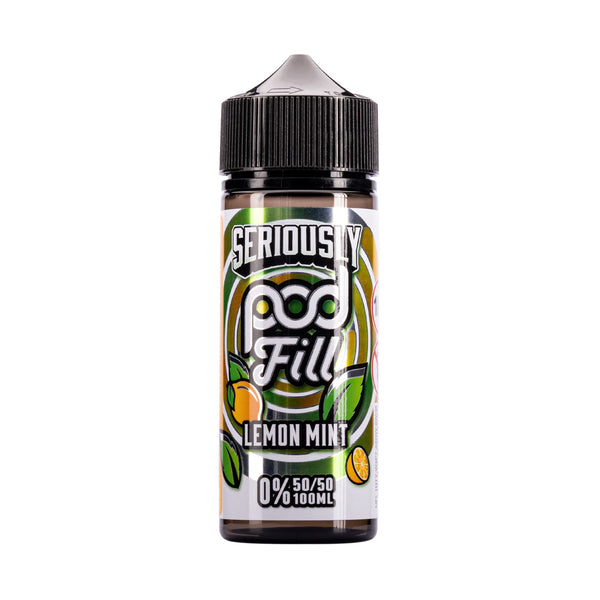 Lemon Mint Seriously Pod Fill 100ml Shortfill E-Liquid