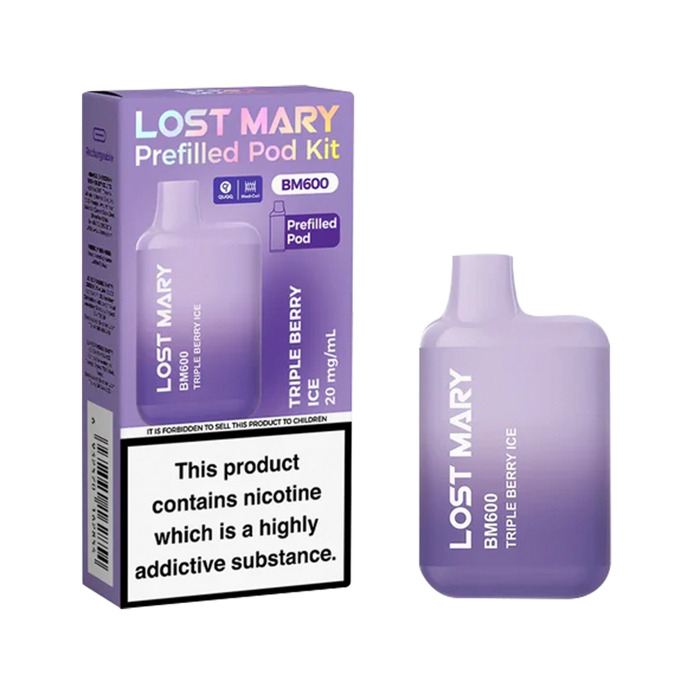 Lost Mary BM600 Prefilled Pod Kit | Disposable Alternative Royal Flush Vape Lost Mary BM600 Prefilled Pod Kit | Disposable Alternative Royal Flush Vape