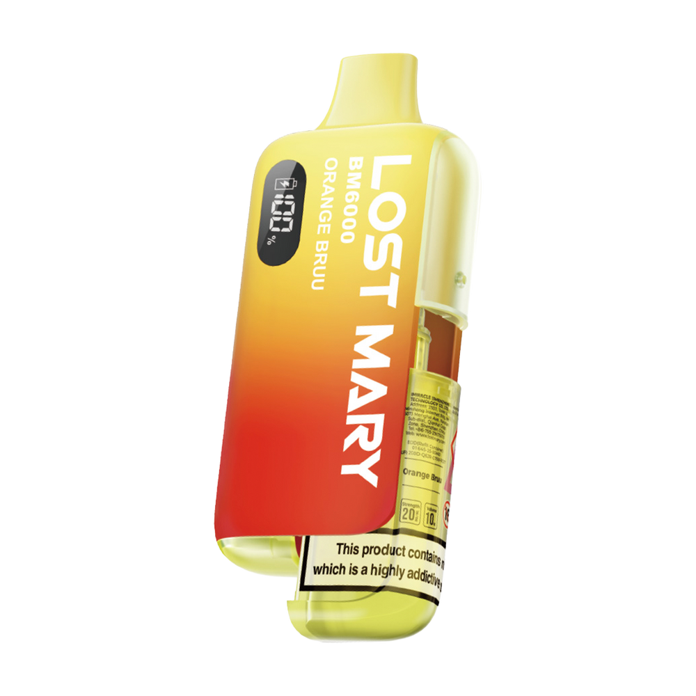 Lost Mary BM6000 Vape Kit - Orange Bruu