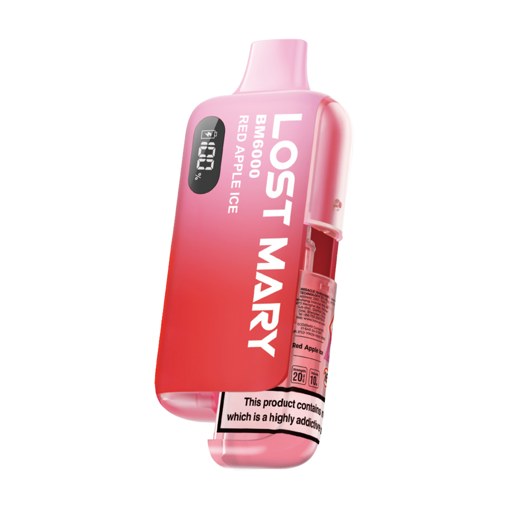 Lost Mary BM6000 Vape Kit - Red Apple Ice