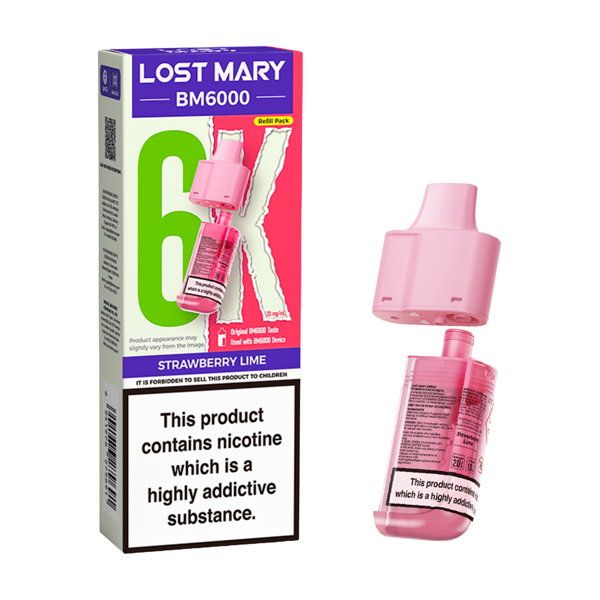 Lost Mary BM6000 | BM6000 Refill Pods  Royal Flush Vape