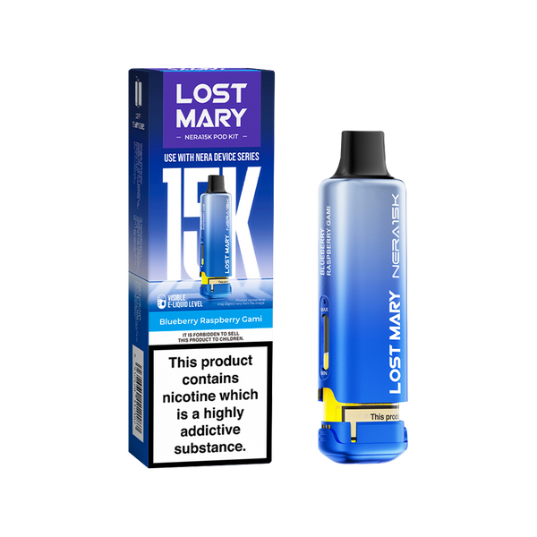 Blueberry Raspberry Gami Lost Mary NERA15K Refill Pack