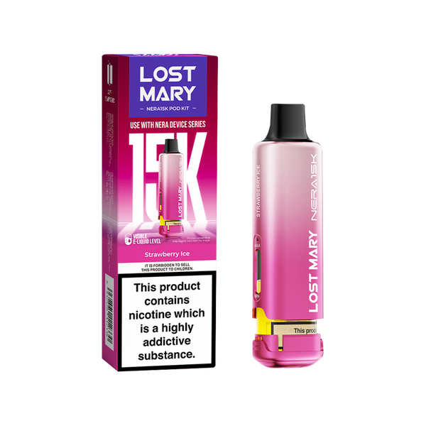 Strawberry Ice Lost Mary NERA15K Refill Pack