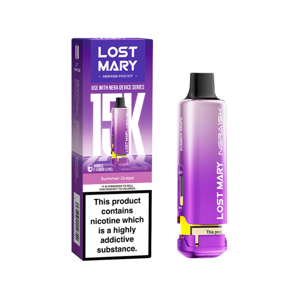 Summer Grape Lost Mary NERA15K Refill Pack
