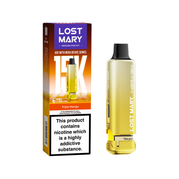 Triple Mango Lost Mary NERA15K Refill Pack