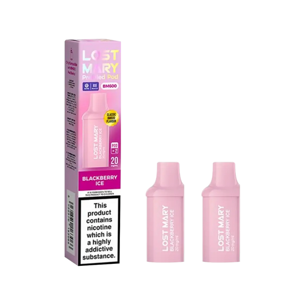 Blackberry Ice Lost Mary BM600 Pods