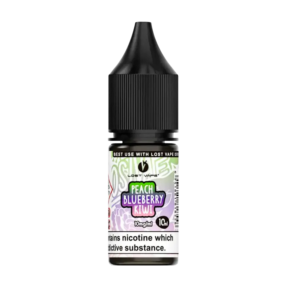 lost vape nic salt peach blueberry kiwi bar salts 10ml