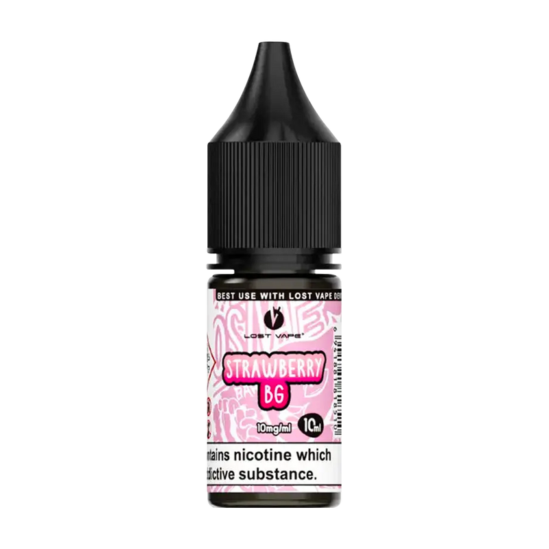 lost vape nic salt strawberry bg bar salts 10ml