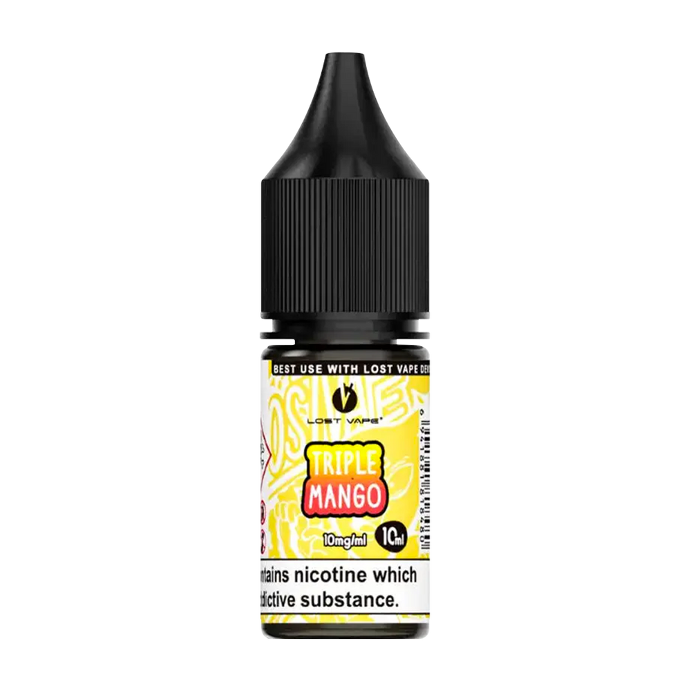 lost vape nic salt triple mango bar salts 10ml