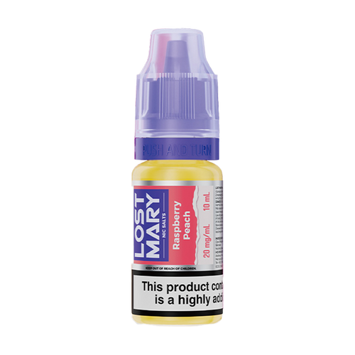 lost mary nic salts raspberry peach