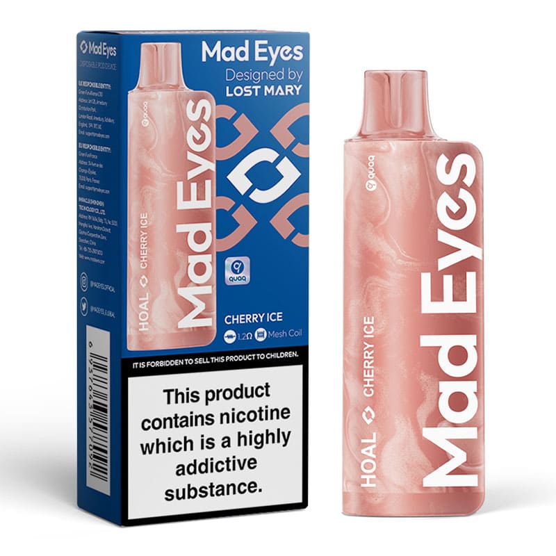 Cherry Ice Lost Mary Mad Eyes Disposable Vape
