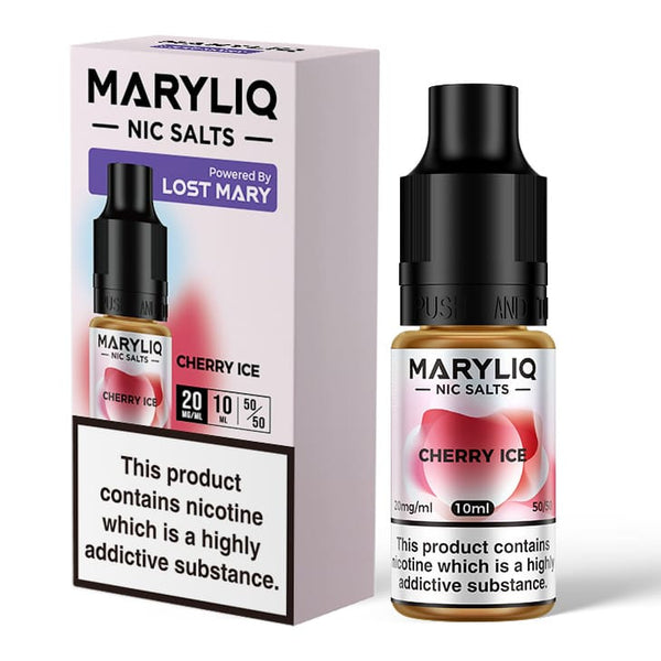Cherry Ice Nic Salt E-Liquid by Maryliq