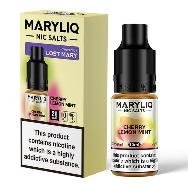 Cherry Lemon Mint Nic Salt E-Liquid by Maryliq