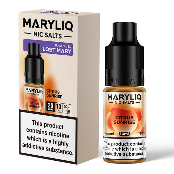 Citrus Sunrise Nic Salt E-Liquid by Maryliq