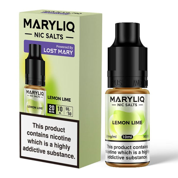 Lemon Lime Nic Salt E-Liquid by Maryliq
