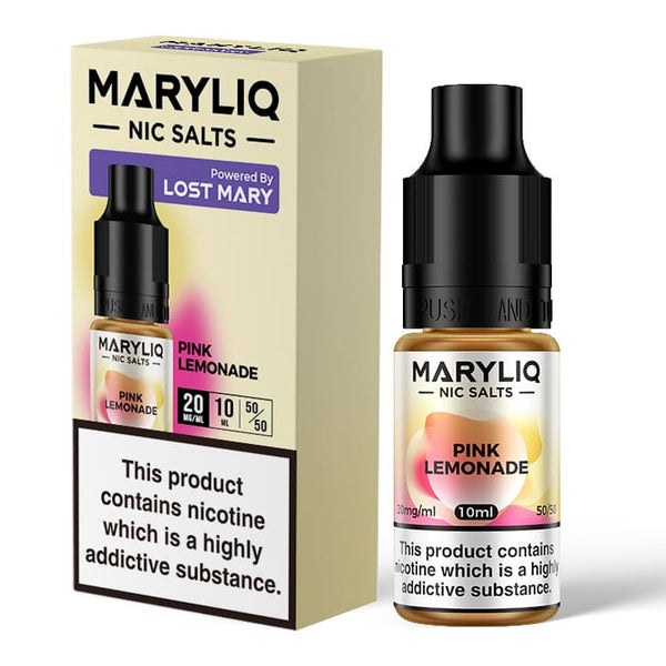 Pink Lemonade Nic Salt E-Liquid by Maryliq