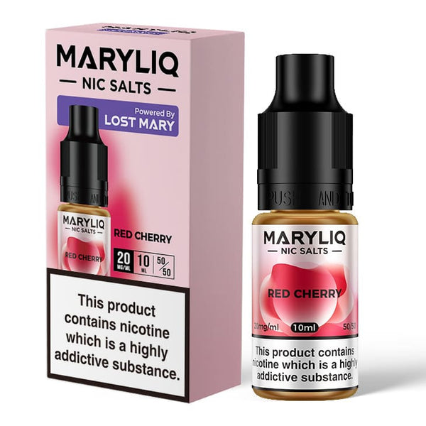 Red Cherry Nic Salt E-Liquid by Maryliq