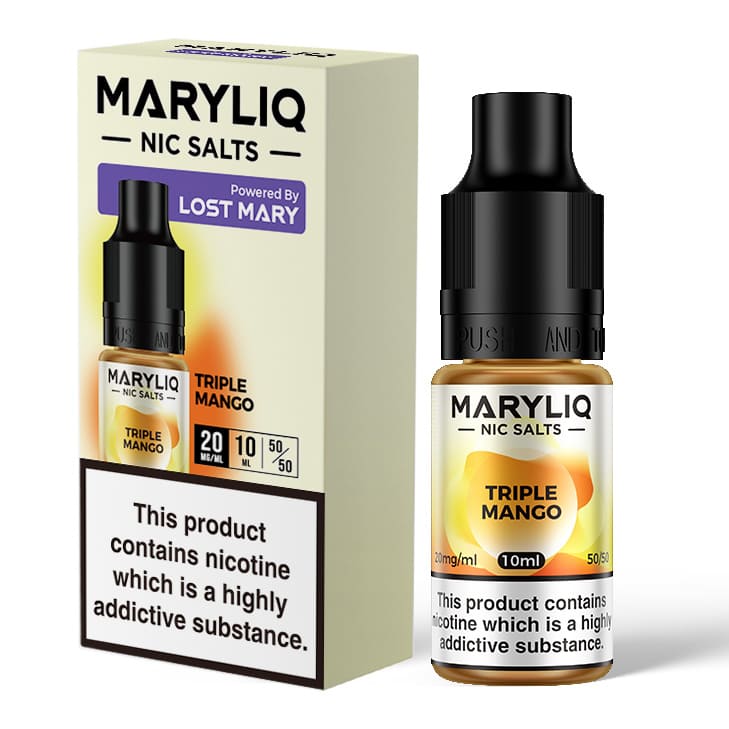 Triple Mango Nic Salt E-Liquid by Maryliq