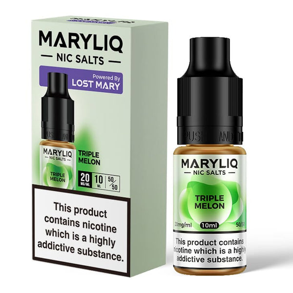 Triple Melon Nic Salt E-Liquid by Maryliq