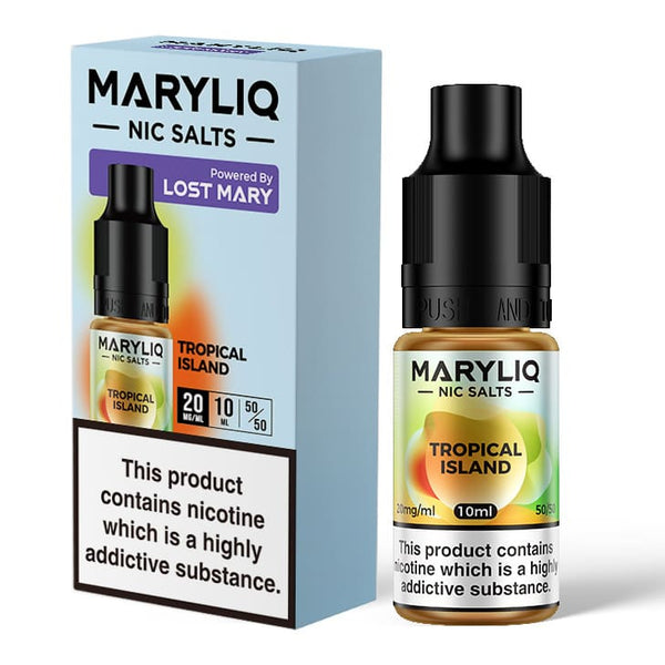 Tropical Island Nic Salt E-Liquid by Maryliq