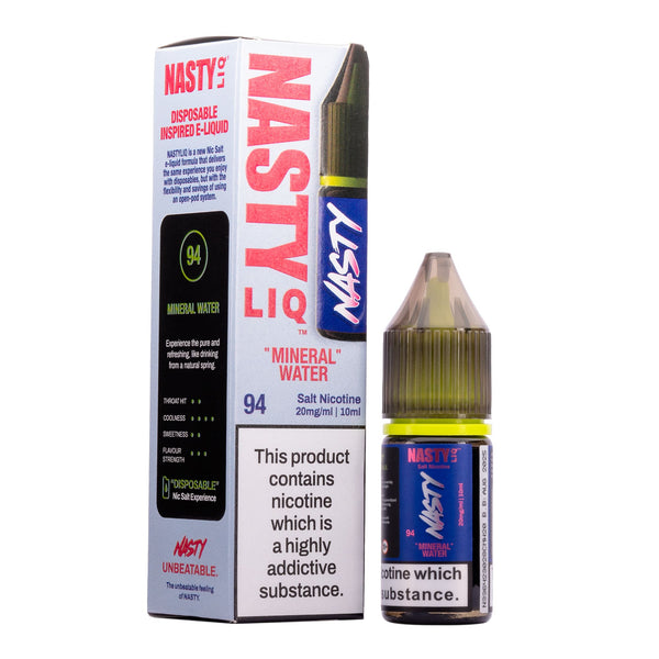 Nastyliq Mineral Water 10ml Nic Salt E-Liquid