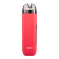 Front image of Pinkish Red Minican 3 Pro pod kit.