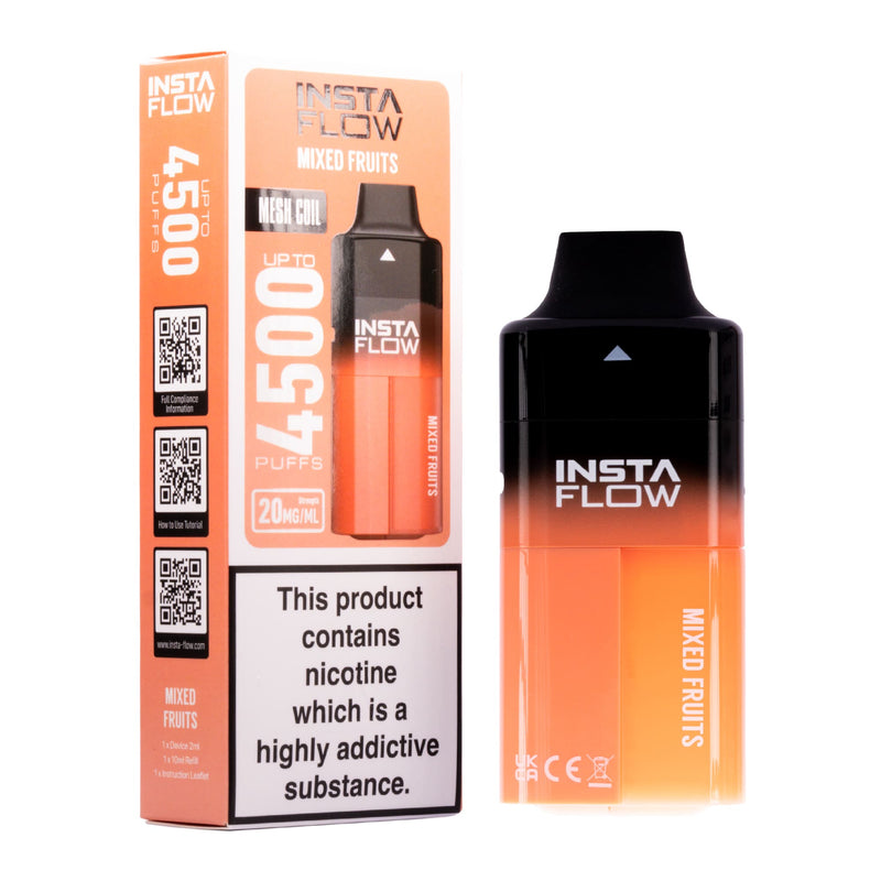 Instaflow 4500 Dispoable Vape Kit - Mixed Fruits Flavour