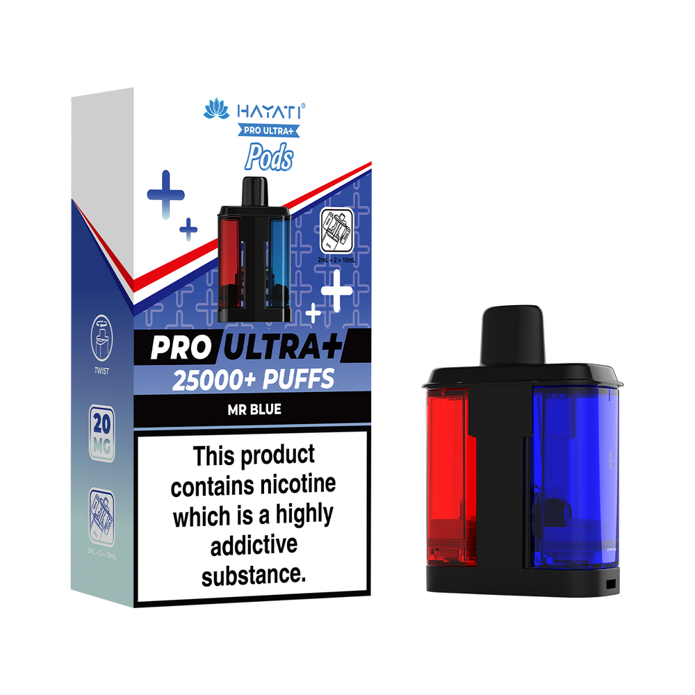 Hayati pro ultra Plus Pods Mr Blue