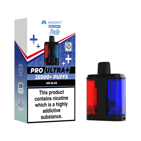 Hayati pro ultra Plus Pods Mr Blue