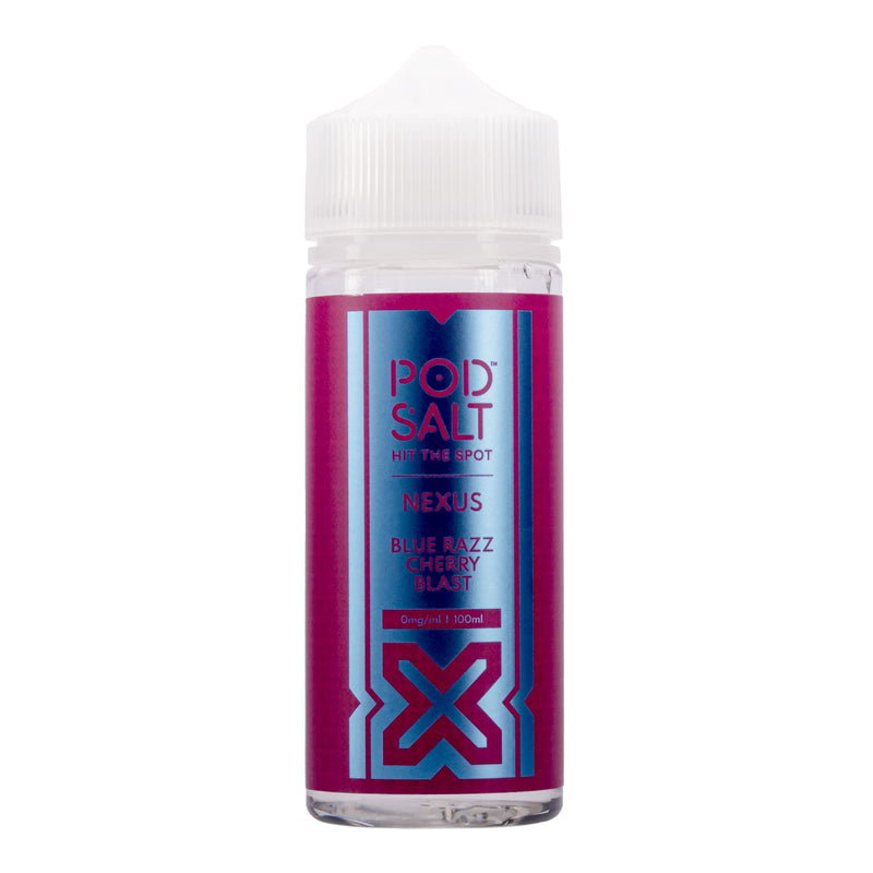 Pod Salt Nexus Blue Razz Cherry Blast 100ml E-Liquid