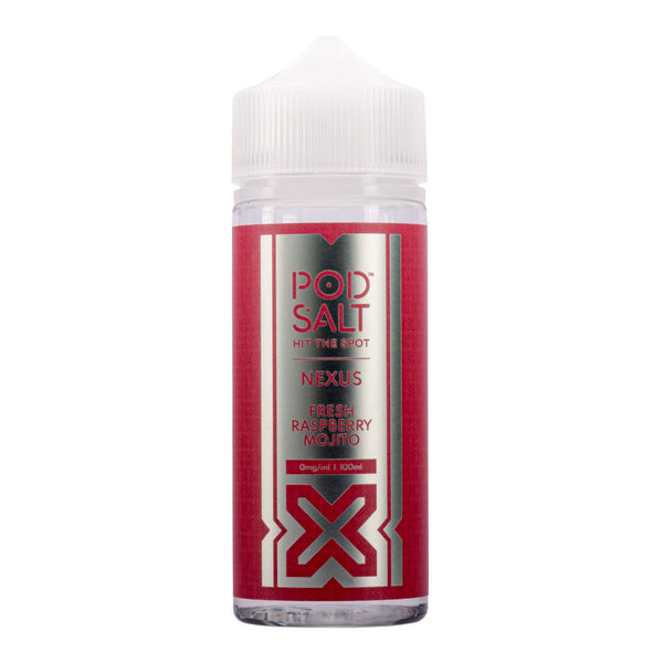 Pod Salt Nexus Fresh Raspberry Mojito 100ml E-Liquid