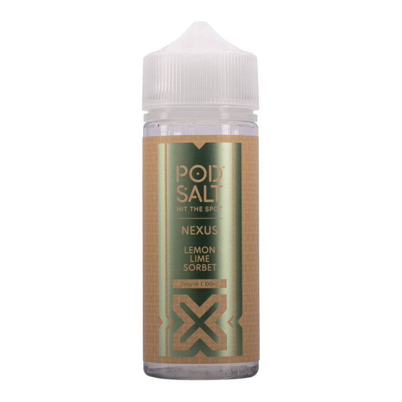 Pod Salt Nexus Lemon Lime Sorbet 100ml E-Liquid