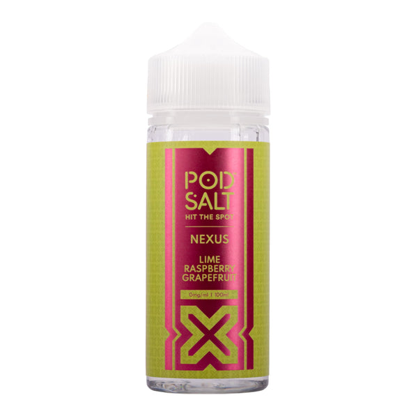Pod Salt Nexus Lime Raspberry Grapefruit 100ml E-Liquid
