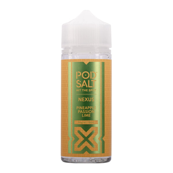 Pod Salt Nexus Pineapple Passion Lime 100ml E-Liquid