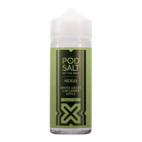 Pod Salt Nexus White Grape Cucumber Apple 100ml E-Liquid