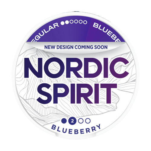 Blueberry Nordic Spirit Nicotine Pouches