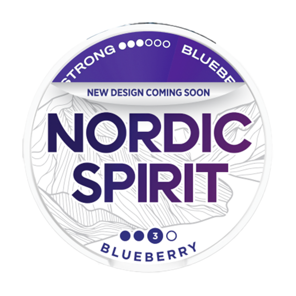 Blueberry Nordic Spirit Nicotine Pouches