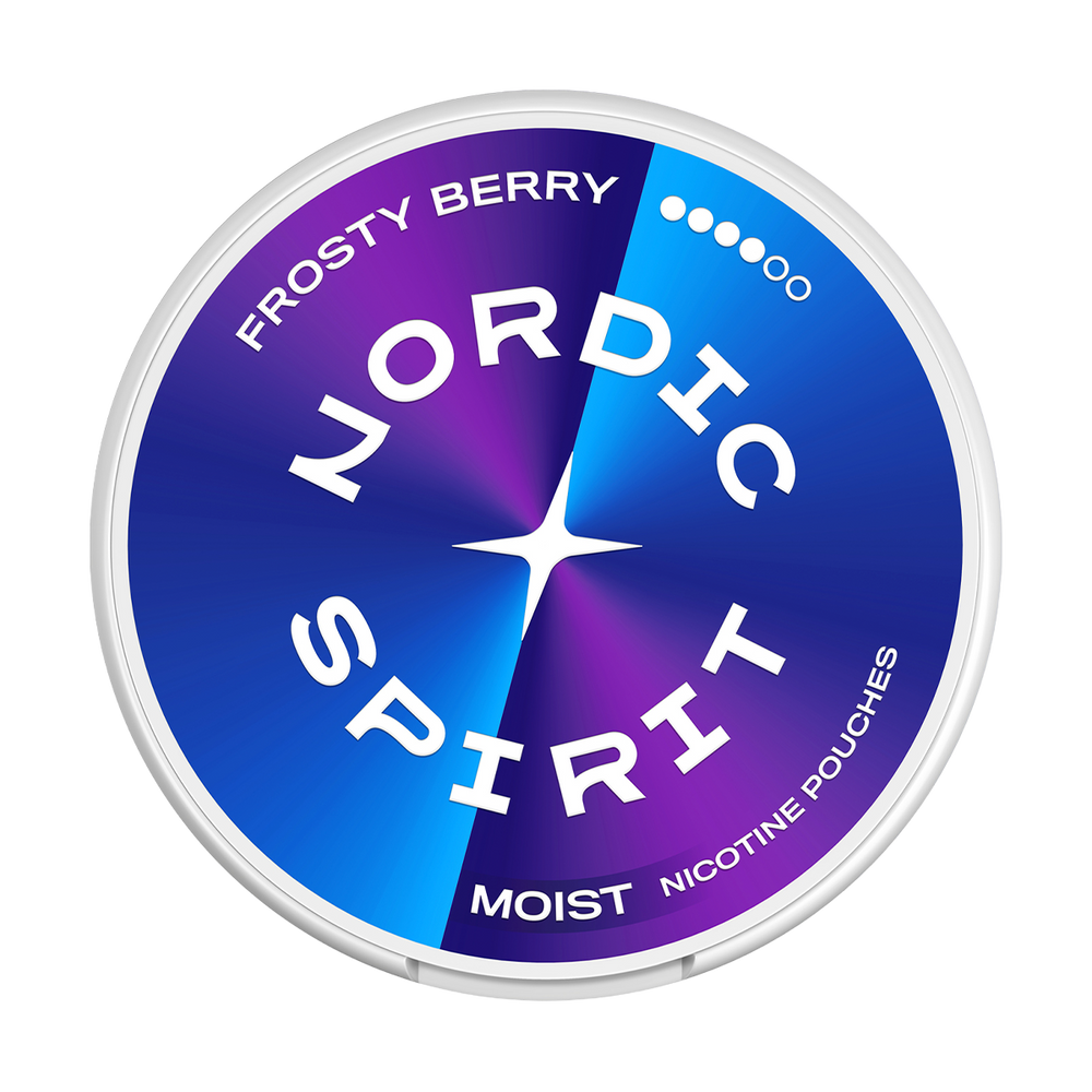 Frosty Berry Nordic Spirit Nicotine Pouches forest berry extra strong