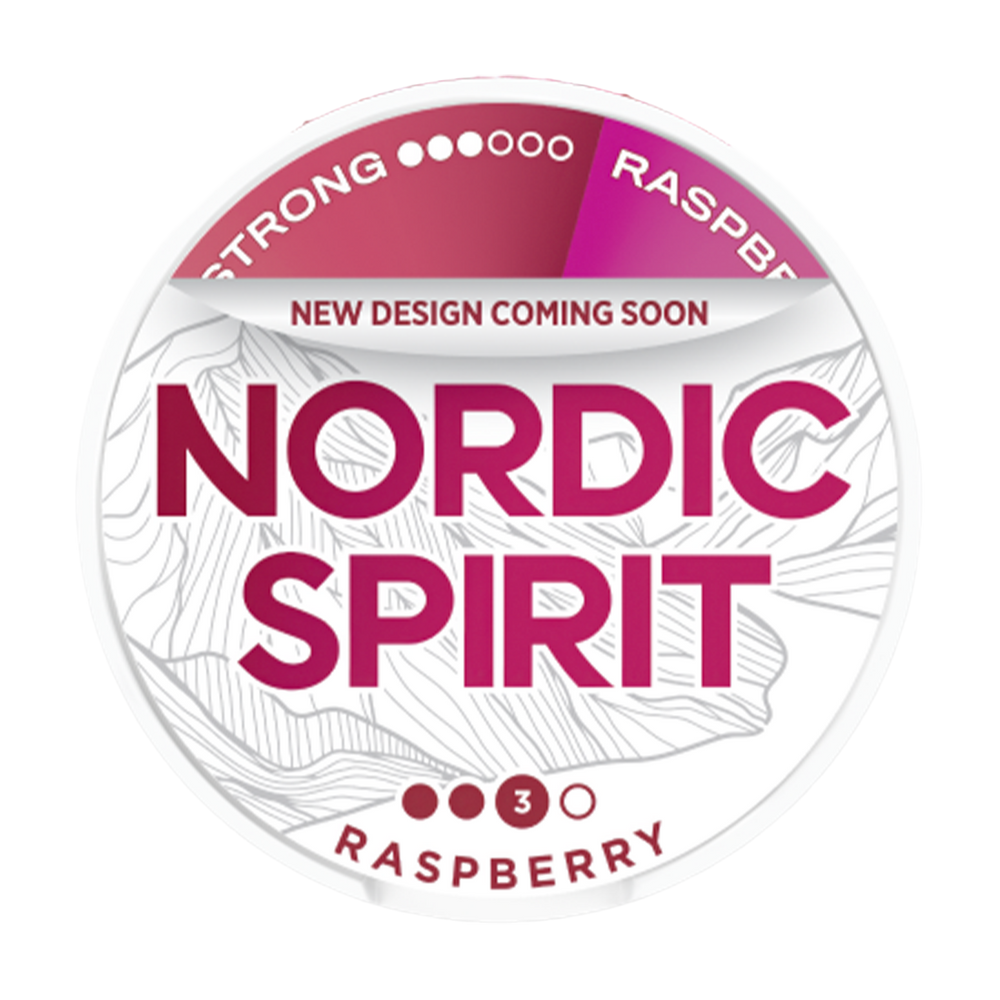 Raspberry Nordic Spirit Nicotine Pouches