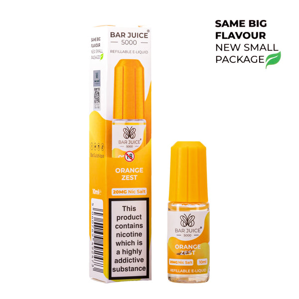 Orange Zest Nic Salt E-Liquid by Bar Juice 5000