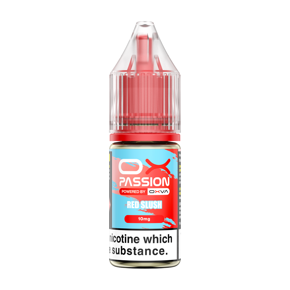 oxva ox passion nic salts red slush 10mg