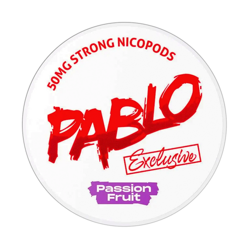 pablo exclusive nicotine pouches passion fruit