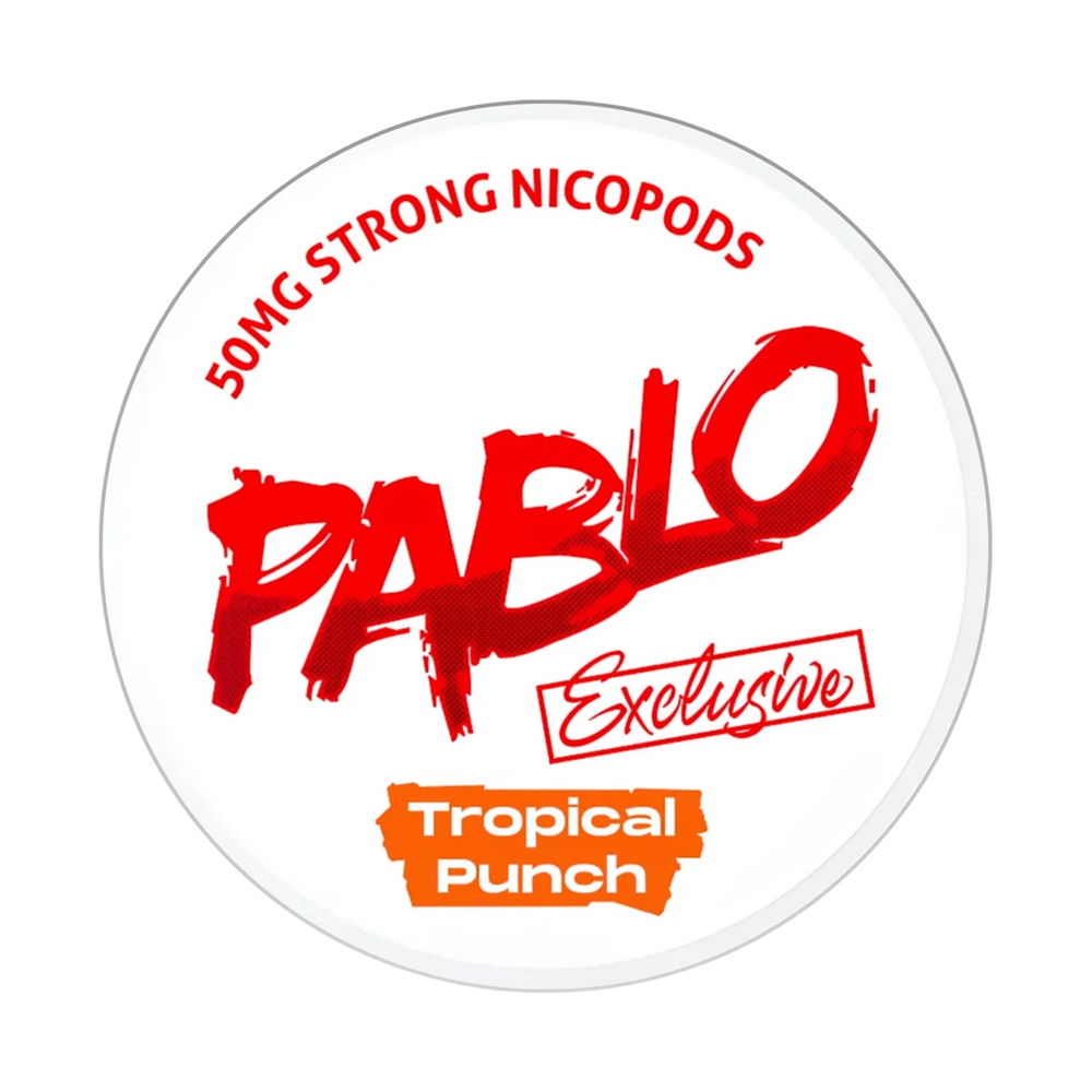 pablo exclusive nicotine pouches tropical punch