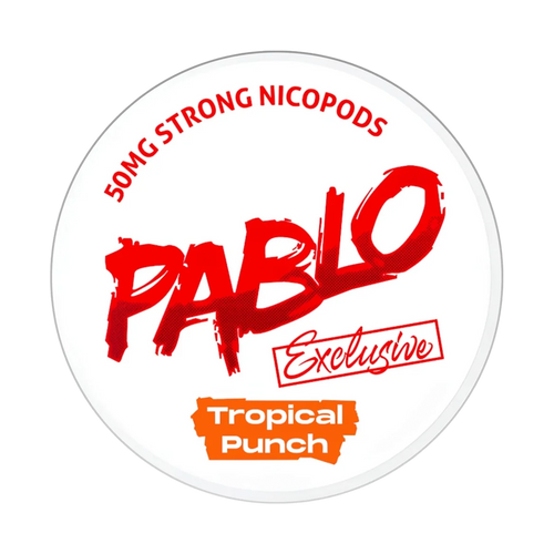 pablo exclusive nicotine pouches tropical punch