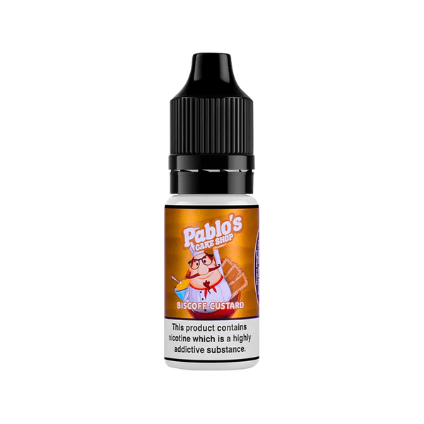 Biscoff Custard Nic Salt by Pablos Cake Shop