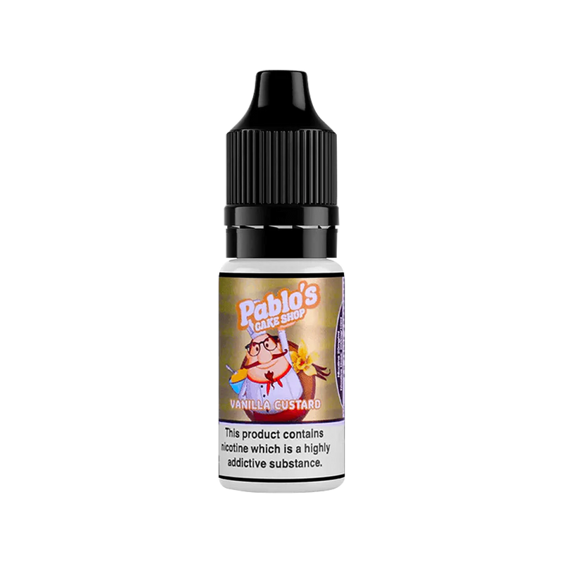 Vanilla Custard Nic Salt by Pablos Cake Shop
