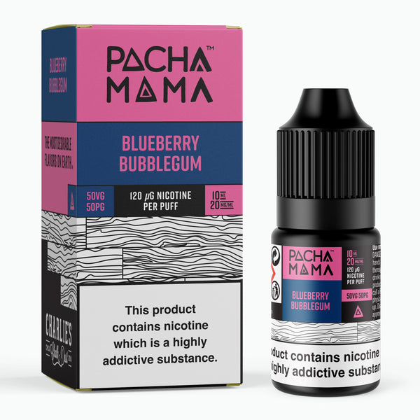 Blueberry Bubblegum Nic Salt by Pacha Mama