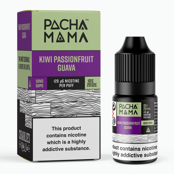 Kiwi Passion Fruit Guava Nic Salt by Pacha Mama