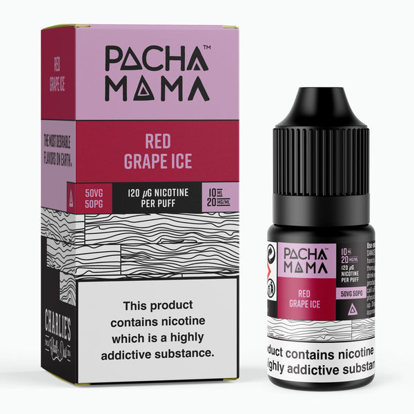 Red Grape Ice Nic Salt by Pacha Mama